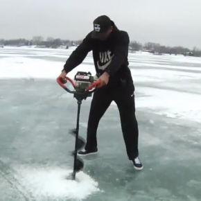 Ice Fishing with Derrick Williams & Malcolm Lee