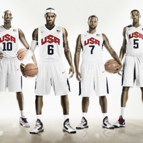 First Look: 2012 USA Basketball Uniforms